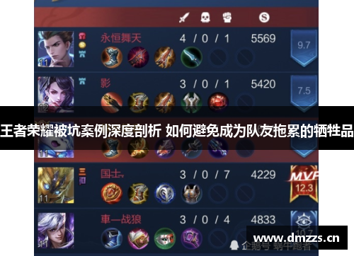 王者荣耀被坑案例深度剖析 如何避免成为队友拖累的牺牲品